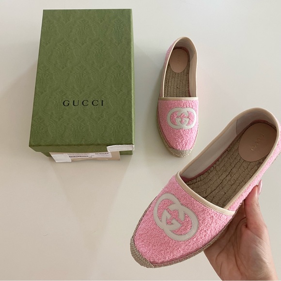Gucci GG Logo Terrycloth Espadrilles - Picture 6 of 13